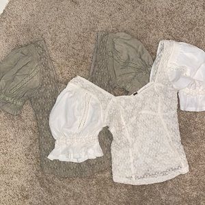 Selling both tops together for $20. $10 for each. Never worn!